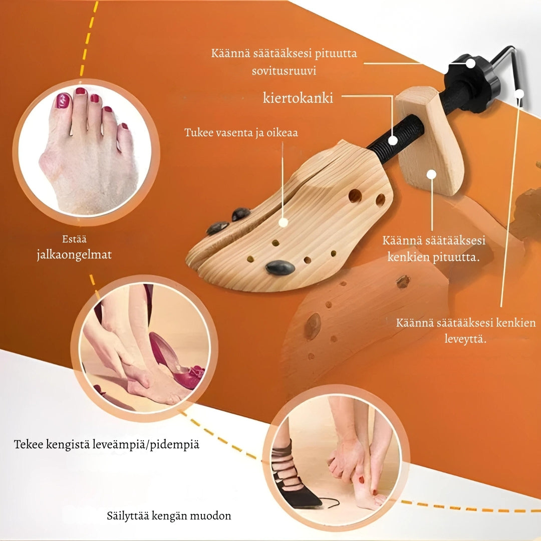 KenkäMukavuus Pro – Tee kengistäsi mukavat ilman kipua