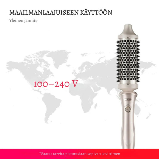 LämpöKiharra Pro – Antistaattinen lämpöharja kaikille hiustyypeille