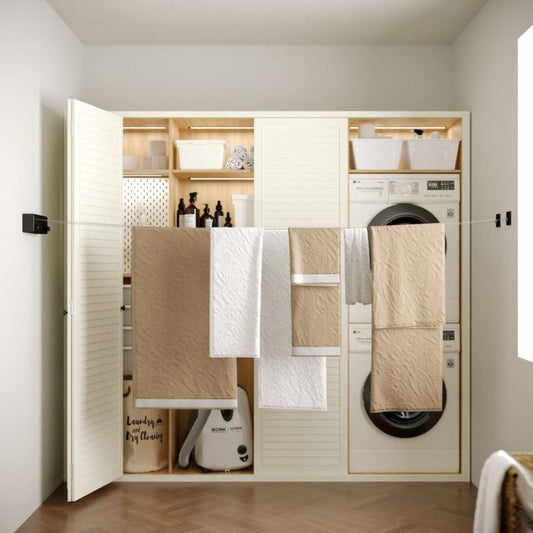 Youngine sisäänvedettävä pyykkinaru – tilaa säästävä kuivausratkaisu