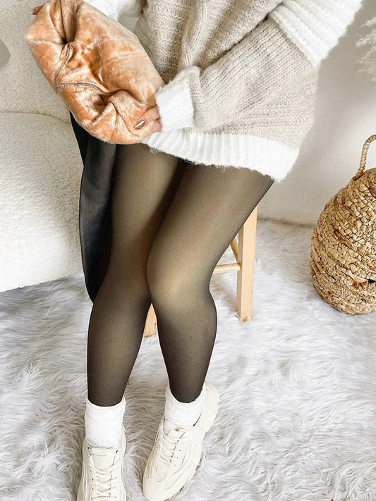 LumiSoft Fleece-Leggings – Tyylikkään lämmin ilman paksuja kerroksia