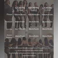 LumiSoft Fleece-Leggings – Tyylikkään lämmin ilman paksuja kerroksia